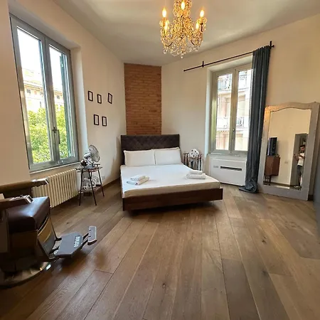 Pigneto Design Loft - 5 Minutes From Metro شقة *
